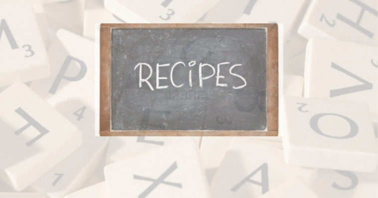 How Do You Spell Recipe?